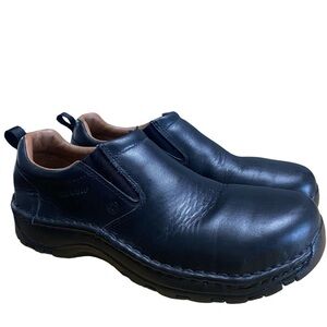 Red Wing Shoes 6700 Black Slip On Work Loafer Shoes Size 8